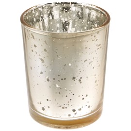 Darice David Tutera Gold Spot Plating Glass Votive Cup