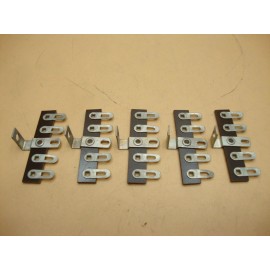 Unbranded Terminal Strip, 5 Lug, 1 Lug Common, Phenolic Terminal Strip NOS (M209) (Qty 5)