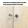 25P Dresser Knobs Crystal Knobs Drawer Knobs - Cabinet Pull