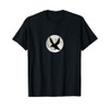 Eagle in front of Moon Bird Hawk Night T-Shirt