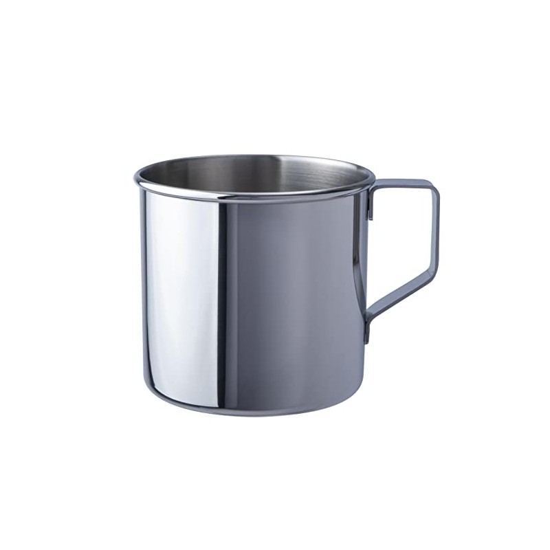 Relags Zebra' Edelstahlbecher Cup, Silber, 0.4 Liter