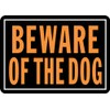 Hy-Ko Products 838 Beware of Dog Aluminum Sign 9.25" x