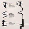 80cm Flexible Phone Holder for Hands-Free Viewing – 360° Gooseneck