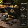 Rechargeable Electric Grill Brush for BBQ Cleaning – Bristle-Free Stainless