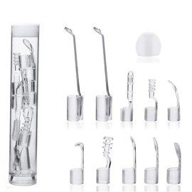 耳かき カメラ 耳掃除カメラの部品 10点セットには9つの 耳掃除 スコープ 付属品 耳掃除に適した3.9mmの耳掃除ツール、専用ボックスが付属しています。