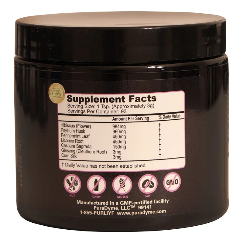 Suplemento Herbal Limpieza Y Detox Colon Puradyme 10 Onzas