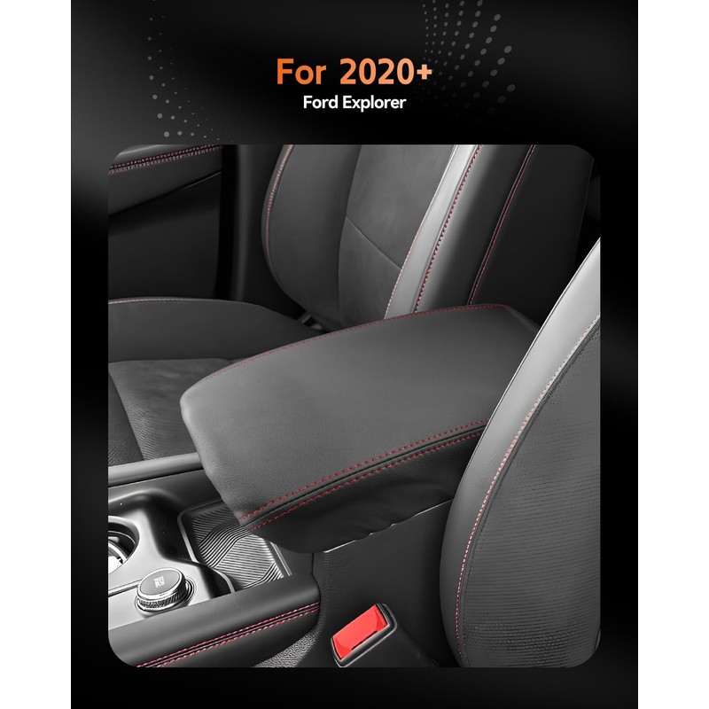 CDEFG for 2025 2026 Ford Explorer Center Console Cover Armrest