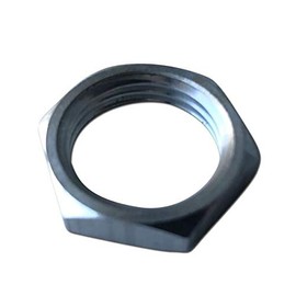 1/2" NPT Nut Pipe Fitting Hex .5 Inch NPT Female for use with BBQ Smoker thermometers and Other NPT Pipe Fittings