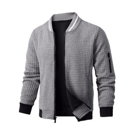 Wizoat Mens Casual Jacket Lightweight Jacket Varsity Coat