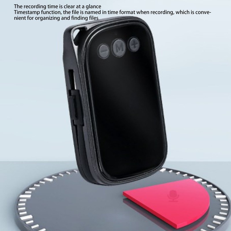 Magnetic Voice Activated Recording Device DSP Noise Cancellation Portable Voice