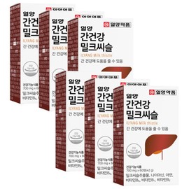 (Special Price/6 Boxes) Ilyang Liver Health Milk Thistle 360 ​​Tablets/Liver Nutrition / .(특가6박스) 일양 간건강 밀크씨슬 360정 간영양제