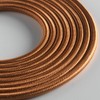 Klartext - LUMIÈRE round textile cable for lighting, 3 x