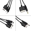 BWESOO Black 10 in 1 Universal USB Cable, Multiple Universal
