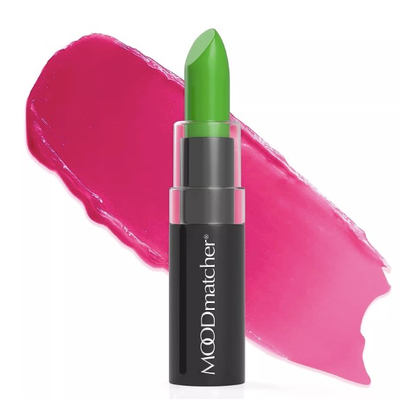 MOODmatcher Color Changing Lipstick, Long-Lasting, Moisturizing (Green)