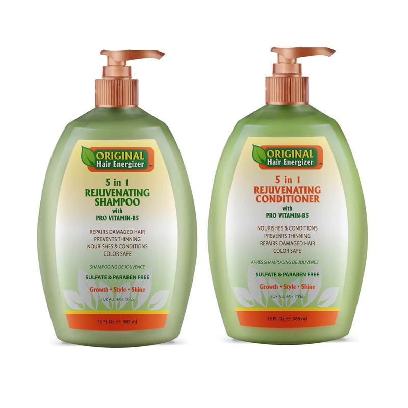 Champú y acondicionador para el crecimiento del cabello 2 en