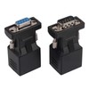 RJ45 to RS232 Adapter, Yeworth 1Pcs Male 1Pcs Female DB9
