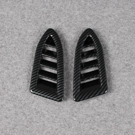 Beautost Fit for Subaru New Crosstrek/Impreza 2024 2025 Interior Front Upper Center Control Air Condition Vent Cover Trims (Carbon Fiber Black)