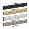 Kitchen Inventions 15-Hook Designer Wardrobe Reversible Closet Tie Rack with