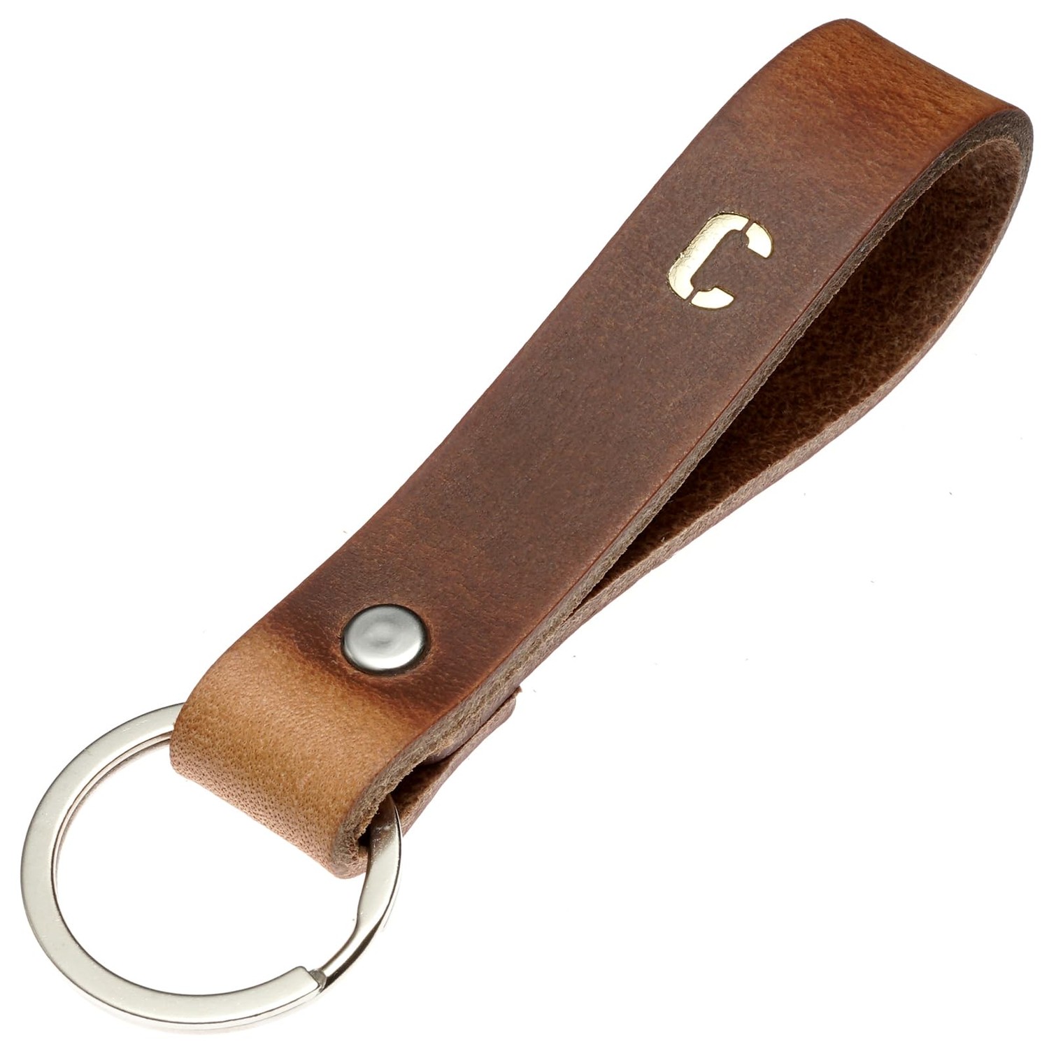 ELBERCRAFT® Key Fob Leather Alphabet the Key Organiser for Your Key Bag ...