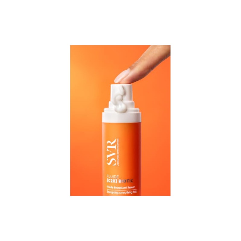 SVR C20 Biotic Fluide, Crema Anti-Edad Hidratante e Iluminadora con