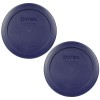 Pyrex 9 Piece Blue Lid Set for Pyrex 7202, 7200,