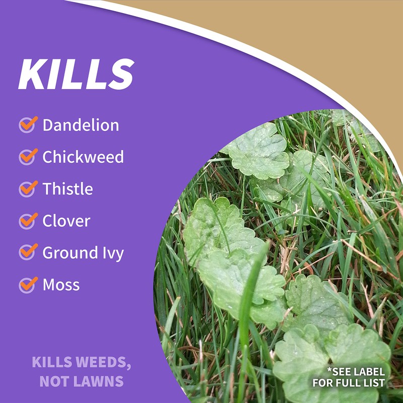 Bonide Captain Jack's Lawnweed Brew, 128 oz Ready-to-Use Spray, Fast-Acting