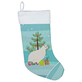 Caroline's Treasures BB9324CS Texas Quail Christmas Christmas Stocking, Large, Multicolor