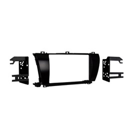 Metra 95-8245CHG High Gloss Double DIN Dash Kit for Toyota Corolla 2014- (Charcoal)