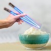 LIGHTSABER CHOPSTICKS STAR WARS LED LIGHT-UP Glowing Light Saber Chop