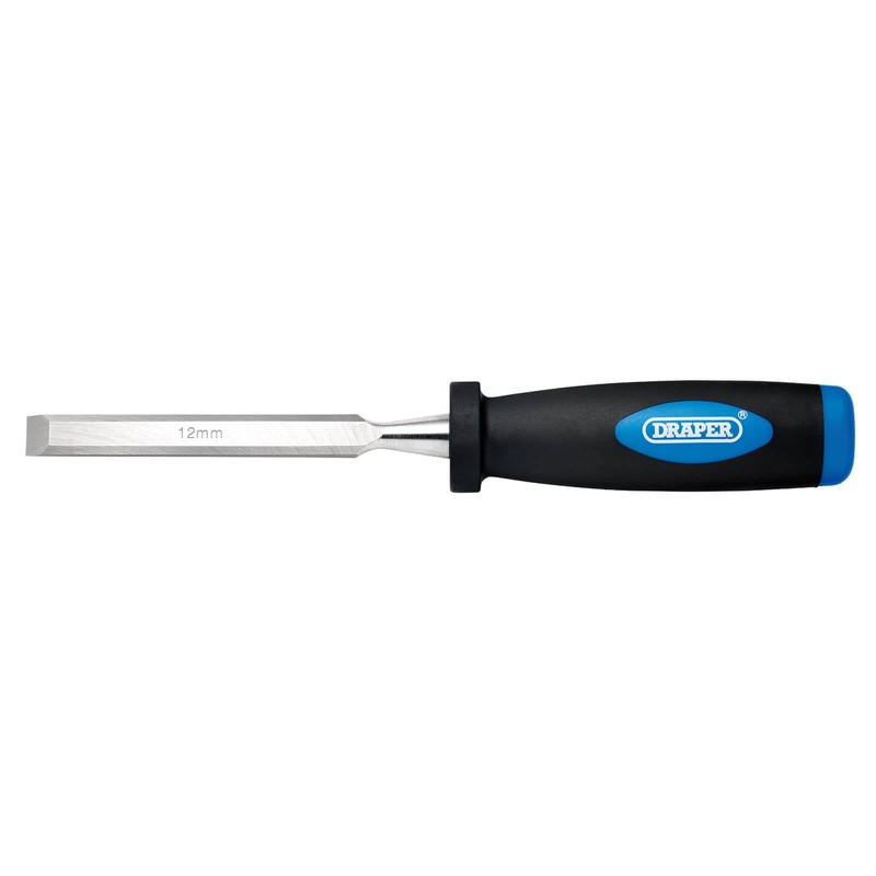 Draper 83285 12 mm Bevel Edge Wood Chisel - Silver