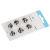 6pcs Silicone Click Sleeve Accessory Protect Ears Washable Sound Amplifier