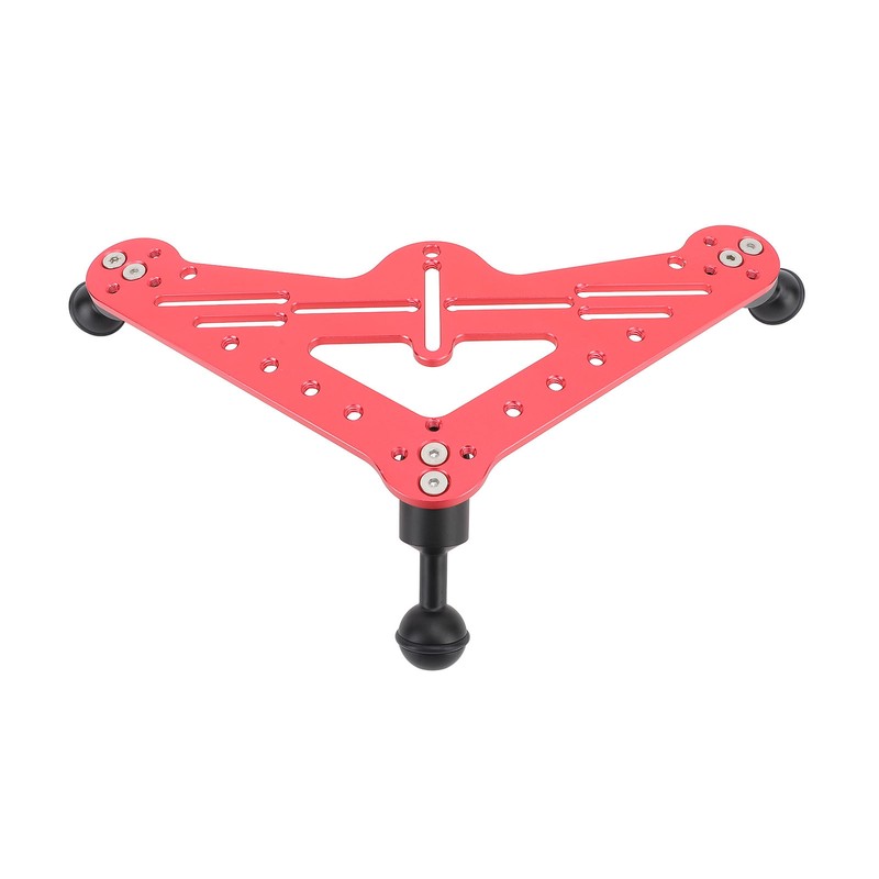Diving Tray Rig Video Triangular Stabilizer Tripod Base Bracket SLR