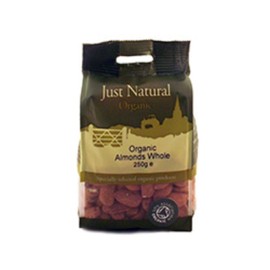 Just Natural Organic Organic Almonds Whole 250g