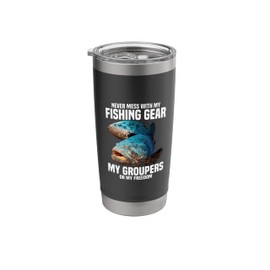 Fishing Rod and Reel Combo Fisher Grouper Fishing Stainless Steel Insulated Tumbler