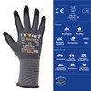 Nitrile Work Gloves HPHST,Spandex Liner Nitrile Coated,Smart Touch,12 Pairs(M)