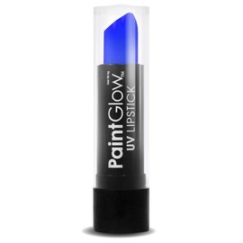 PaintGlow - UV Neon Lipstick - Super Bright UV Glow - Clubbing, festival - UV Neon Blue