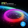 BTF-LIGHTING 13.1FT WS2811 WS2812B IC RGB 360 Degree Round Reticulate