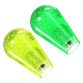 sourcing map Ellipse Oval Joystick Head Rocker Ball Top Handle Arcade Game Replacement Yellow Green