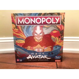 Hasbro New Sealed Monopoly Avatar The Last Airbender Board Game, Nickelodeon / Hasbro