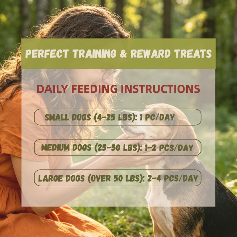 Furmate Dog Treats, Soft Chicken Sausage Jerky for Dogs, Real