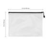 KEILEOHO 24 PCS A4 Plastic Zip Wallet, Folders Zip Wallet
