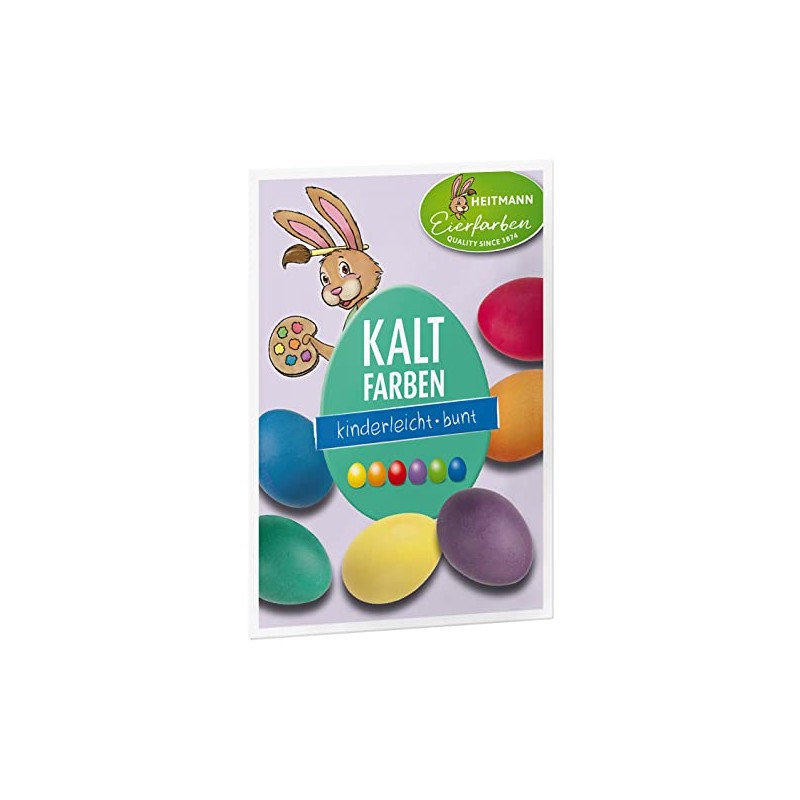 Heitmann Eierfarben - Cold Colours - 6 Egg Dye Tablets