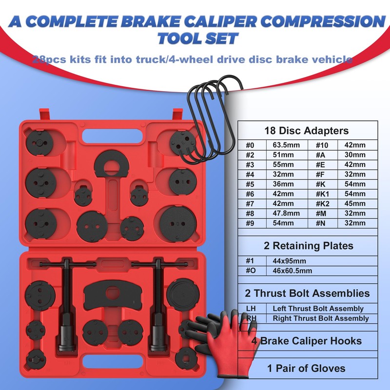 EVERESTWAY Heavy Duty Disc Brake Piston Caliper Compressor Wind Back