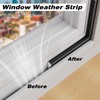 118” Wedge Weather Stripping Tape, Self-Adhesive Door Seal Strip for
