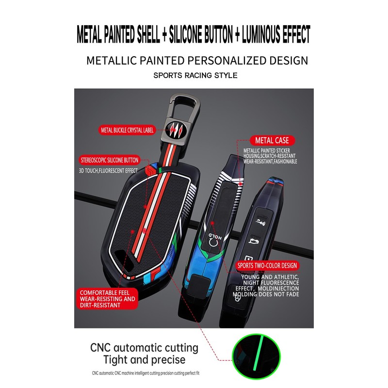 ontto 5-Button Key Fob Case Compatible with Kia Telluride Sorento