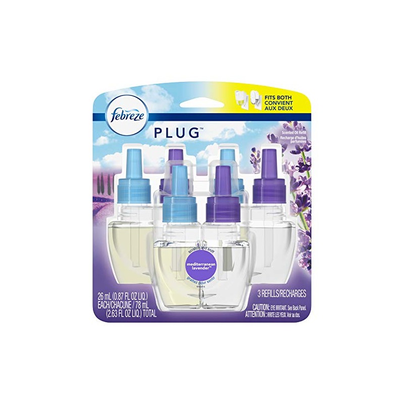 Febreze Plug Air Freshener Oil Refill, Lavender