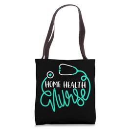 Home Health Nurse Cute Home Care Nursing Department RN Nurse Tote Bag