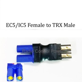 RCP Adapters Fits TRX to IC5/EC5 Includes 1 No Wire Adapter Works with IC5 - TRX Male to EC5/IC5 Female