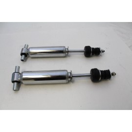 Mustang II IFS Front Shocks Chrome Finish Hot Rod Street Pair