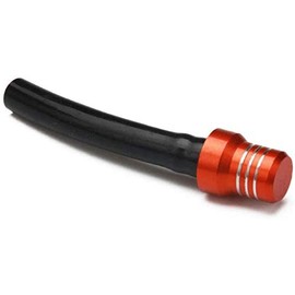 JFG Racing Motorcycle Fuel Cap Hose, Bleed Valve Fuel Cap for EXC250 SX250 SXF250 EXC450 SX350 SXF450 EXC525 Pit Bike Dirt Bike ATV Off Road Orange